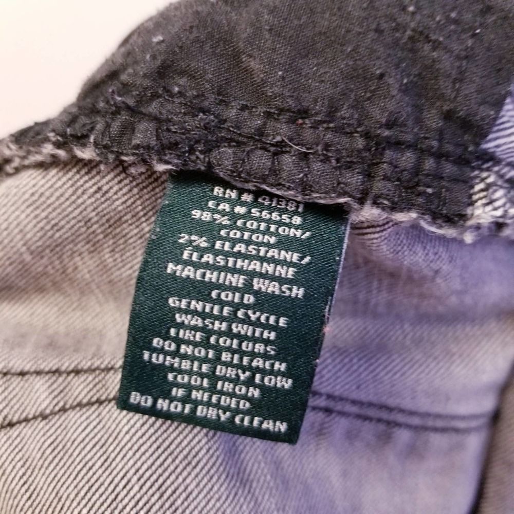 Ralph lauren Jeans black gray size 8 - Picture 4 of 11